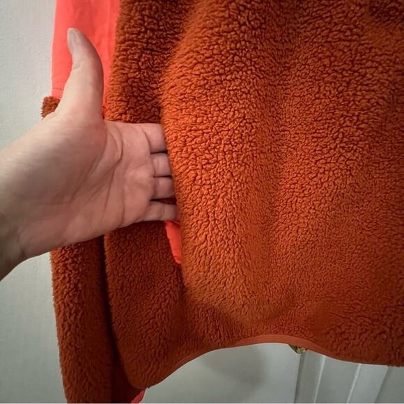 FREE PEOPLE Lead The Pack Fleece Jacket Size Medium - Picture 10 of 15